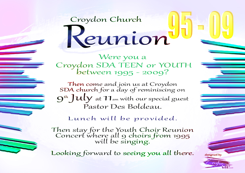 Youth Choir Reunion