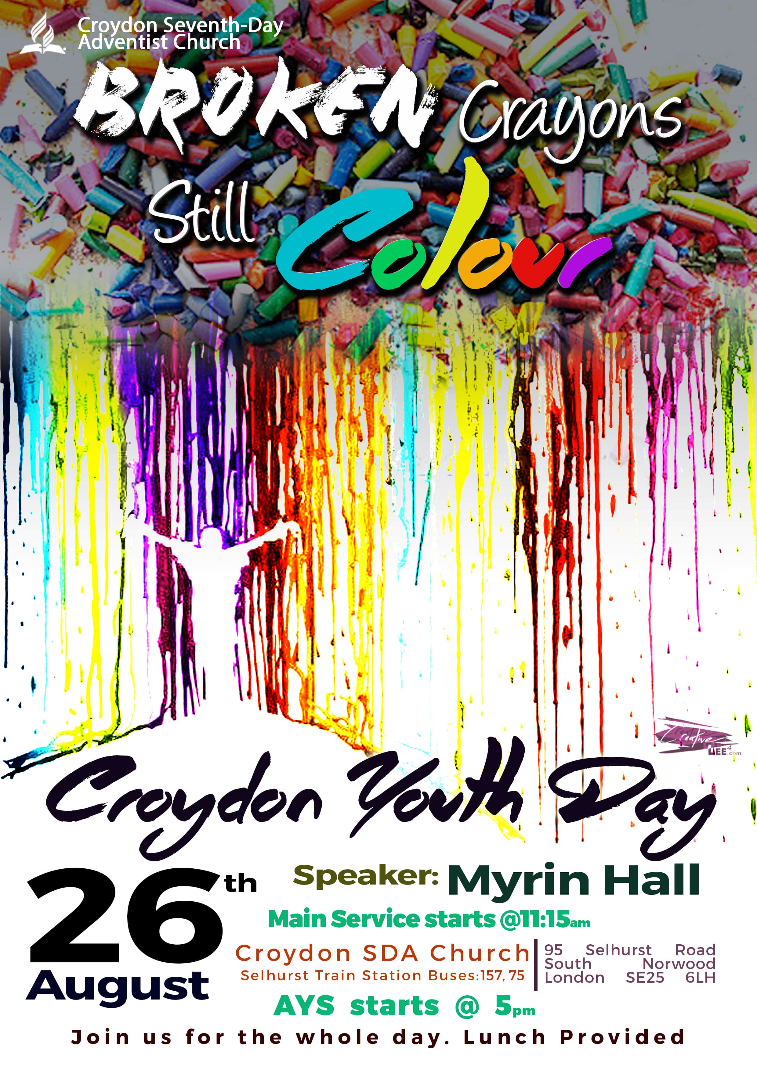 croydon youth day 2017 broken crayons