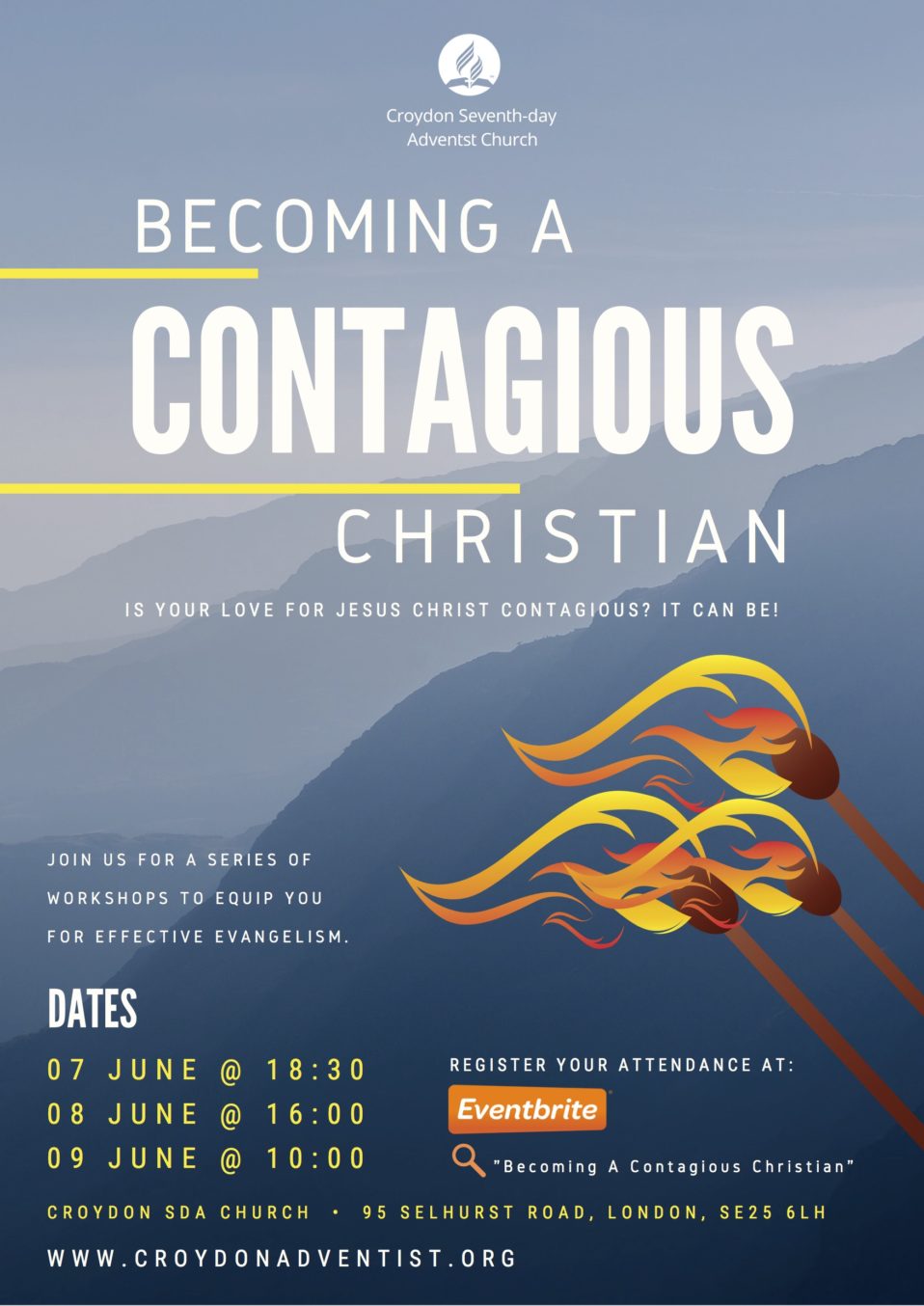 Becoming A Contagious Christian Croydon Seventh Day Adventist Church