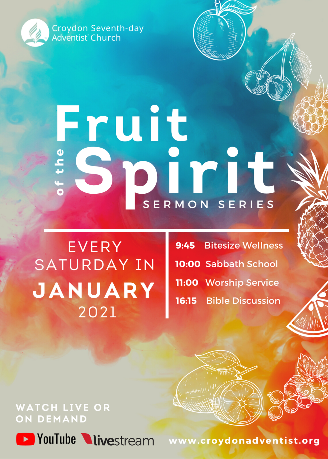 Fruit of the Spirit Sermon Series Croydon Seventhday Adventist Church