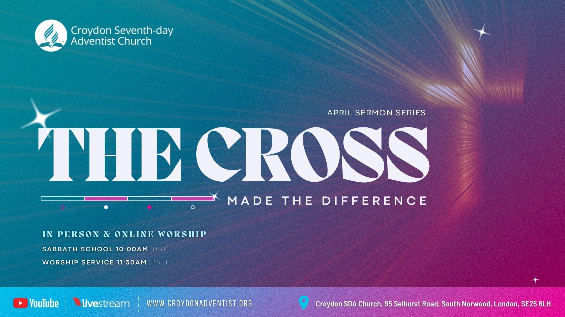 The Cross Made the Difference: Sermon Series