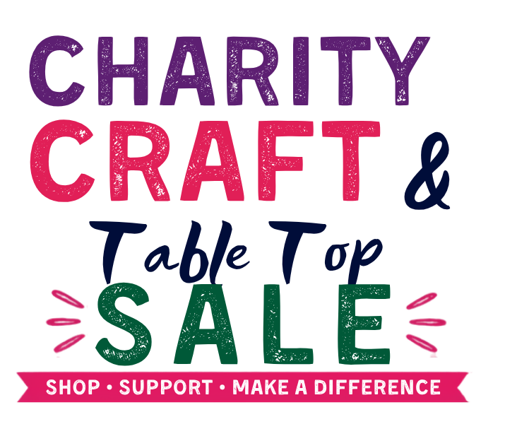 Charity Craft table top sale